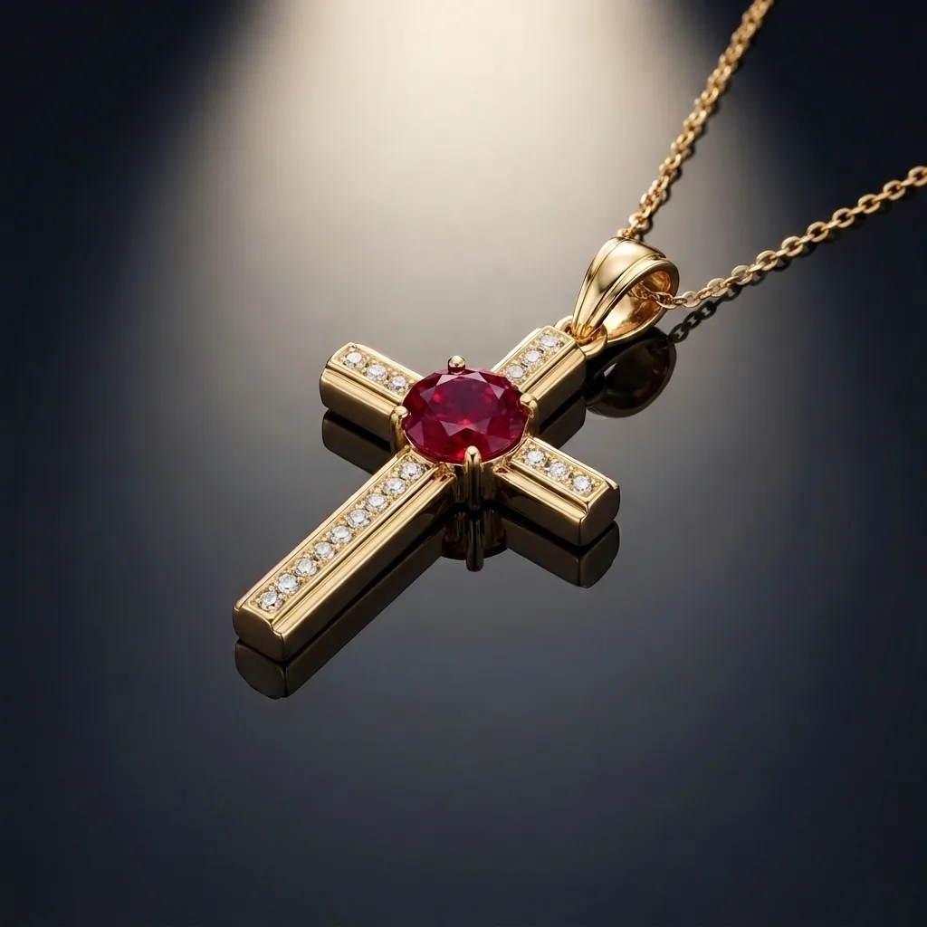 Sanctus Ruby Cross