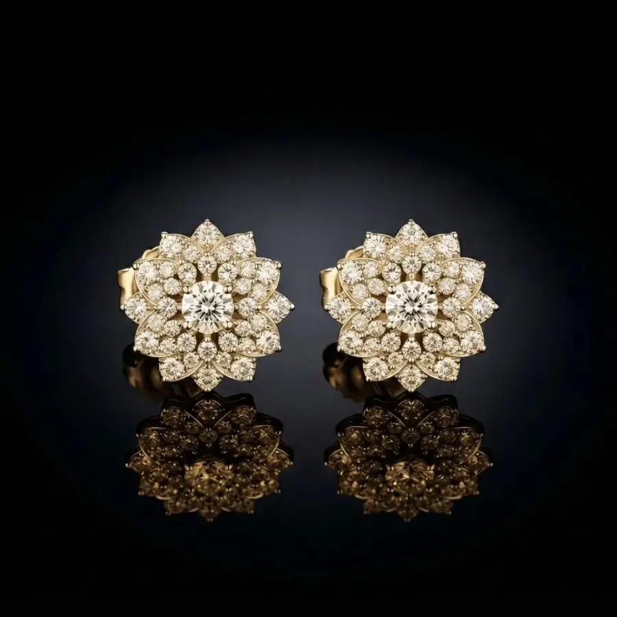 Marguerite Diamond Studs